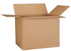 Carton caisse américaine -  27 cm x 19 cm x 12 cm - simple cannelure - Logistipack