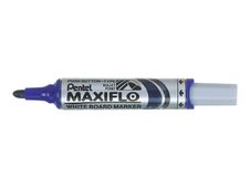Pentel MAXIFLO - Marqueur effaçable - pointe ogive large - bleu