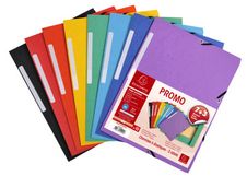 Exacompta - 10 Chemises à rabats dont 3 offertes - A4 - couleurs assorties