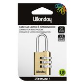 Wonday - Cadenas laiton à combinaison - 20 mm