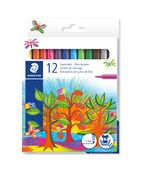 STAEDTLER Noris club - 12 Feutres - pointe moyenne