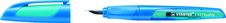 STABILO EASYbuddy - Stylo plume ergonomique - bleu/turquoise