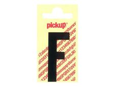 Pickup - Étiquette autocollante - 150 mm - Lettre F - noir mat