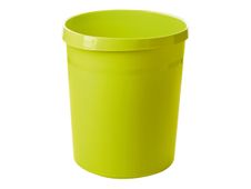 HAN GRIP - corbeille à papier - 18 L - polypropylène (PP), plastique - citron
