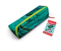 Maped - Trousse à ouverture XXL Trendy - vert - réversible et personnalisable