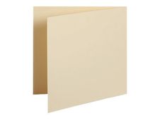 Pollen - 25 Cartes pliées - 135 x 135 mm - 210 g/m² - ivoire