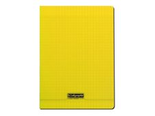 Calligraphe 8000 - Cahier polypro A4 (21x29,7cm) - 140 pages - grands carreaux (seyès) - jaune
