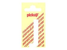 Pickup - Étiquette autocollante - 150 mm - Lettre J - blanc mat