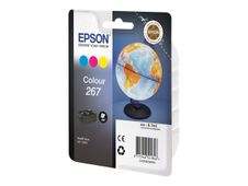 Epson T267 Globe - cyan, magenta, jaune - cartouche d'encre originale