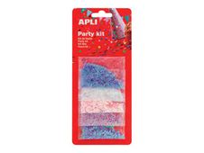 Apli - Confettis cœur - coloris assortis
