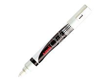 UNI CHALK - Marqueur craie - pointe moyenne conique - noir