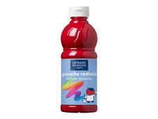 Lefranc Bourgeois Enfants Redimix - peinture - gouache - rouge primaire - 500 ml