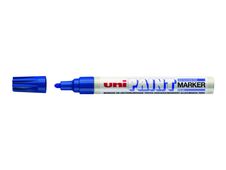 UNI PAINT - Marqueur permanent - pointe fine - bleu