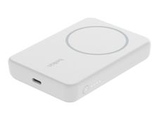 Belkin - Powerbank / batterie de secours rechargeable pour smartphone - 5000 mAh - blanc
