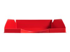 Exacompta Ecotray - Corbeille à courrier rouge