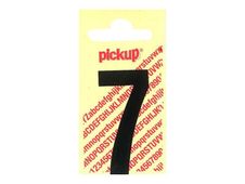 Pickup - Étiquette autocollante - 150 mm - Chiffre 7 - noir mat
