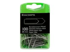 Exacompta - 100 Trombones - 30 mm - argent
