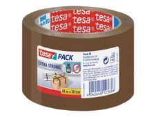 Tesapack Extra Strong - Ruban adhésif d'emballage - 50 mm x 66 m - havane