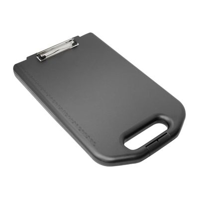 3701254704733-Wonday - Porte bloc avec pince - A4 - noir-Angle gauche-0