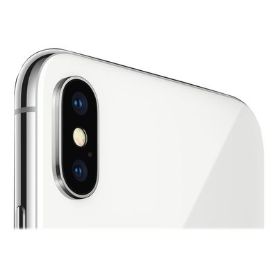 3701083036883-Apple iPhone X - smartphone reconditionné grade A - 4G - 256 Go - blanc-Gros plan-9