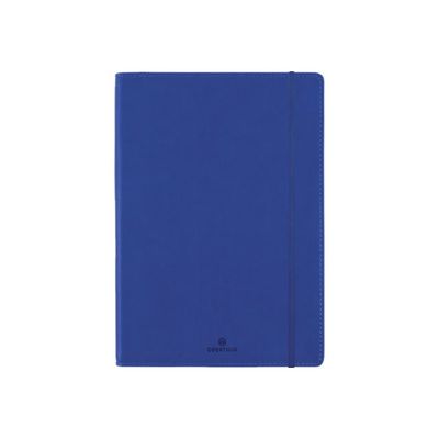 3664447151717-Oberthur Carmen - Carnet de notes souple A6 - ligné - 160 pages - bleu roi-Avant-0