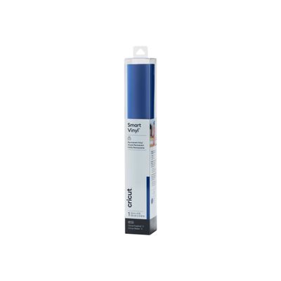 0093573596469-Cricut Smart Vinyl - Feuille permanente pour activités manuelles - 33 x 90 cm - bleu - viny-Angle droit-0