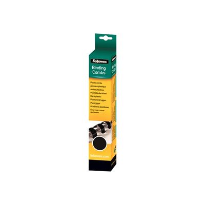 077511533150-Fellowes - 25 anneaux de reliure en plastique - 12 mm - jusqu'à 80 feuilles - noir-P_53315_1-0