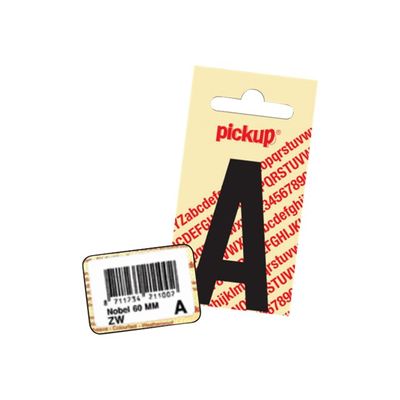 8711234223203-Pickup - Étiquette autocollante - 90 mm - Lettre U - rouge brillant-Avant-0
