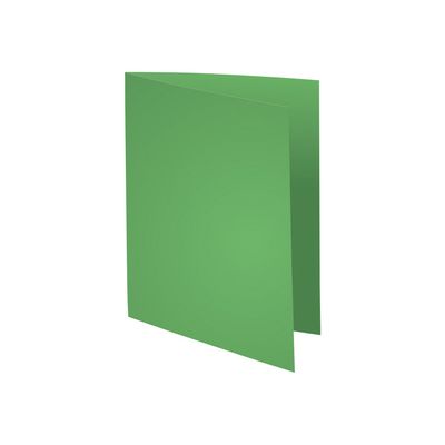 3288584101130-Exacompta Forever - 5 Paquets de 100 Chemises - 220 gr - vert vif-Angle droit-1