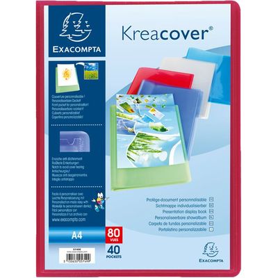3130630057499-Exacompta KreaCover - Porte vues personnalisable - 80 vues - A4 - disponible dans différentes couleurs--1