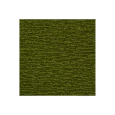 3329680951554-Clairefontaine - papier - Rouleau (50 cm x 2,5 m) - vert mousse - papier crépon-Gros plan-2