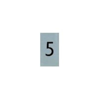 8711234048554-Pickup Alulook - Étiquette autocollante - 60 x 44 mm - Chiffre 5-Avant-0
