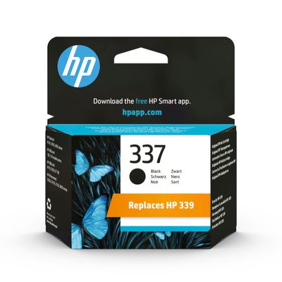 8291607990258-HP 337 - noir - cartouche d'encre originale (C9364EE)--0