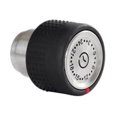 3614300019524-Les Artistes Paris - Gourde Bouteille isotherme 280 ml - rouge - acier inoxydable-Angle gauche-1