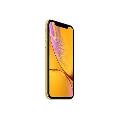 3701083036791-Apple iPhone XR - smartphone reconditionné grade A - 4G - 64 Go - jaune-Angle gauche-1