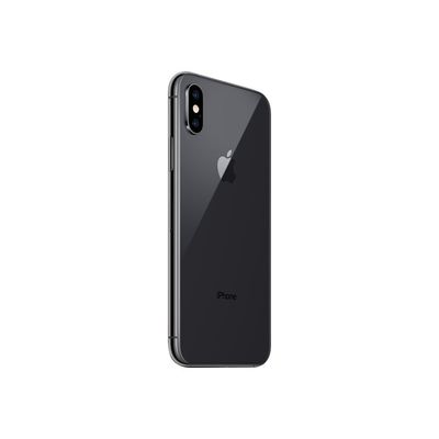 3701083036845-Apple iphone XS - smartphone reconditionné grade A - 4G - 256 Go - gris sidéral-Arrière-1