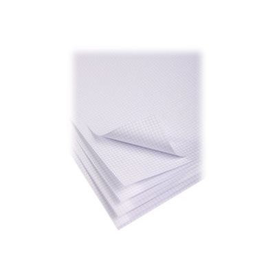 3663619057437-Clairefontaine - Feuille bristol - 50 x 65 cm - extra blanc - quadrillé 5x5 mm-Gros plan-1