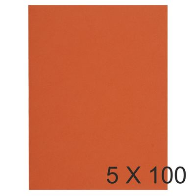 3288581601077-Exacompta Flash - 5 Paquets de 100 Chemises - 220 gr - orange--0