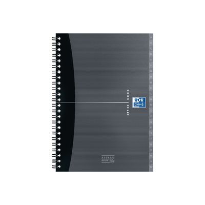 3020120028002-Oxford Office Essentials - Répertoire à spirale A5 - 144 pages - disponible dans différentes co-Avant-3