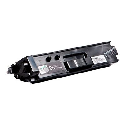 4977766735056-Brother TN329 - noir - cartouche laser d'origine-Angle gauche-1