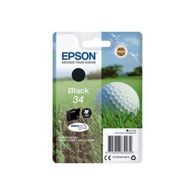 8715946632032-Epson 34 Balle de golf - noir - cartouche d'encre originale-Avant-0