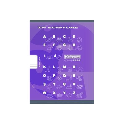 3135256013102-Calligraphe 8000 - Cahier polypro de travaux pratiques (TP) - 17 x 22 cm - 32 pages - grands carreaux (Se-Avant-0