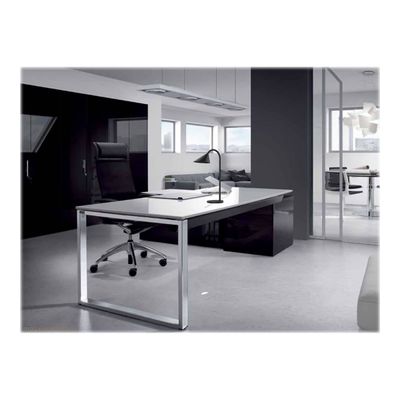3595560012794-Unilux - Lampe de bureau Sol - LED - noir-Angle droit-2