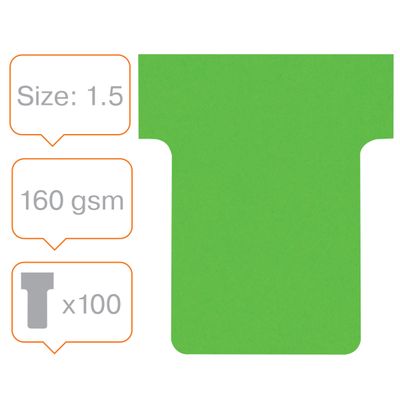 3147330002834-Nobo - 100 Fiches en T - Taille 1,5 - vert--1