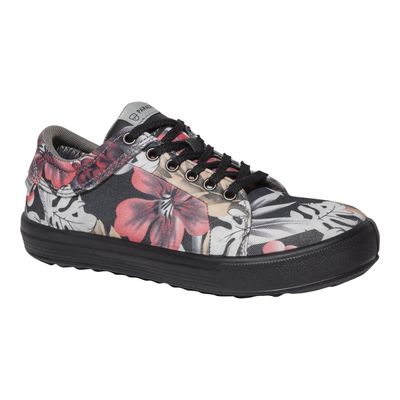 3371820246532-Chaussures de sécurité basses rouge femme S1P VENICE 42-Angle gauche-0