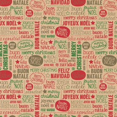 3065502237993-Clairefontaine - Papier cadeau - 70 cm x 2 m - 60 g/m² - différents motifs Noël--5