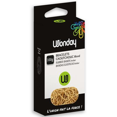 3457704512013-Wonday - Bracelets caoutchouc - élastiques - 0.18 cm x 12 cm - 100 g--0