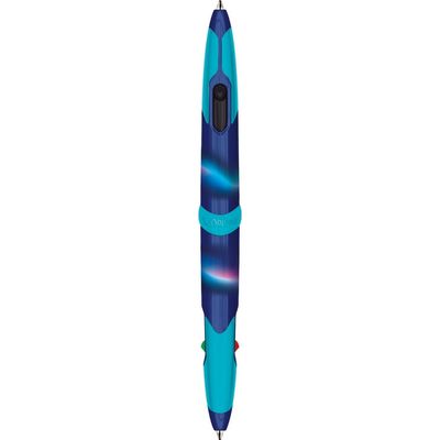 3154142294456-Maped Nightfall - Stylo à bille 4 couleurs Twin Tip (blister)--1