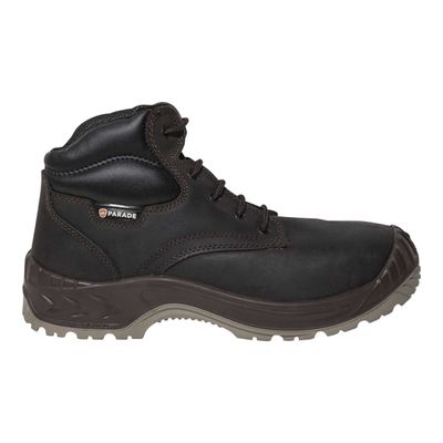 3371820200534-Chaussures de sécurité boots noir homme S3 NOUMEA 46-Gauche-3
