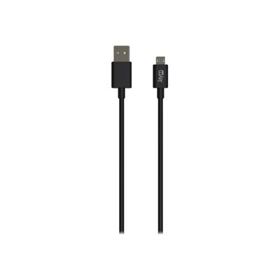 3701263503358-JAYM - Câble USB vers Micro-USB - 1 m - noir-Avant-0